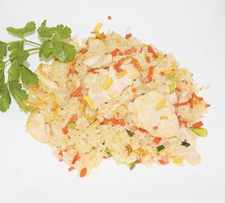 32. Riso con pollo e verdure