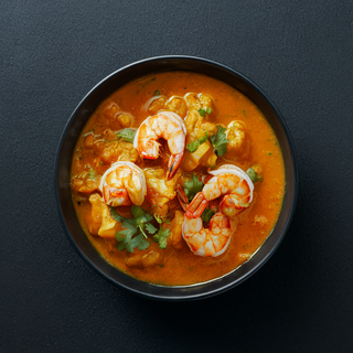 Camarão Curry