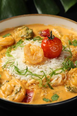 წითელი ქარი კრევეტებით