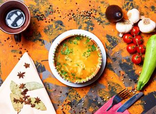 Supa  de pui cu taitei