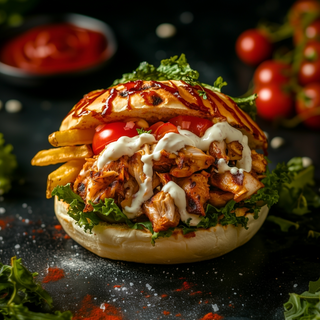 DONER ÎN CHIFLĂ DE PUI 500g