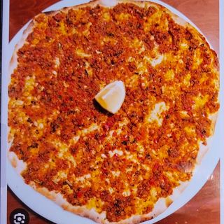 Menú lahmacun mixto 