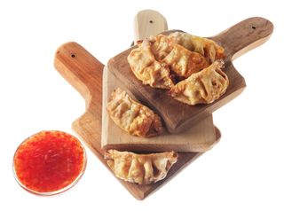 Gyozas de pollo