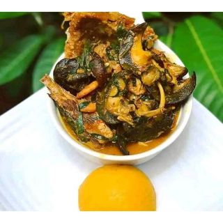 Fisherman Soup & Choice Swallow