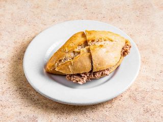 Bocadillo de atún vegetal