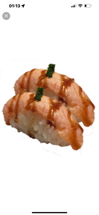 N4. Nigiri De Salmón Flameado (2 Pzs.)