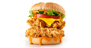 Double Crunch Burger