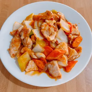 72. Cerdo Con Salsa Picante