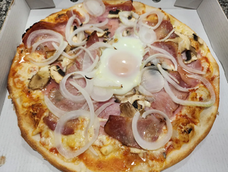 Pizza Gourmet Pequeña La Bomba (20 Cm.)