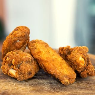 alette e cosce di pollo speziate