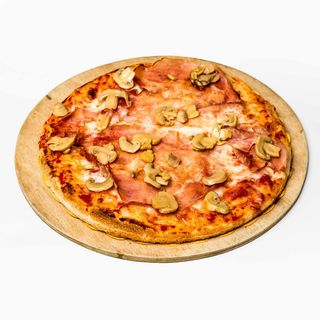 Prosciutto cotto e funghi