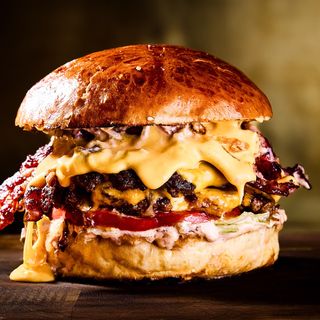 Smash Burger Bekon  Jalapeno 