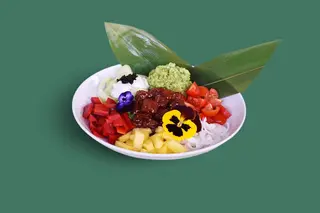 Poke greek tuna 