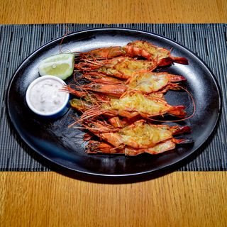 Chilli Garlic Prawns - Dry