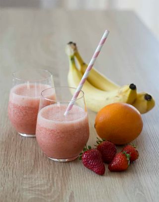 Jus De Banane Fraise Orange