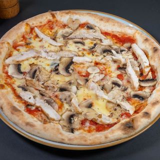 Pizza Pollo e Funghi Ø30cm