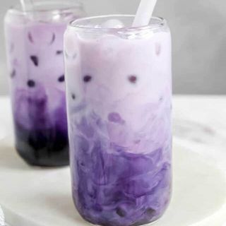 Iced Ube Latte