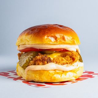 La chicken queen Burger
