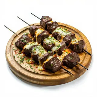 Pincho De Ternera Con Queso