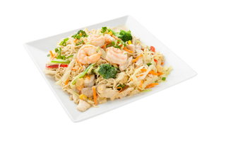 Noodles Finos Thin Noodles Con Langostino