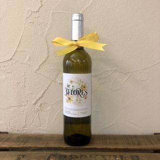 VINO blanco 3 Flores