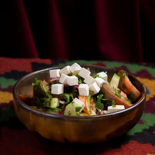 Ensalada con queso
