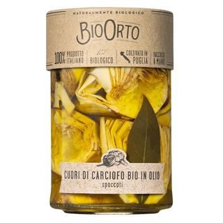 Cuori di carciofo bio in olio 350gr