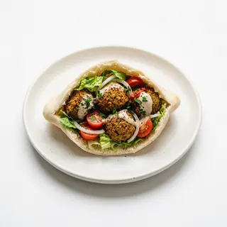 Pita De Falafel