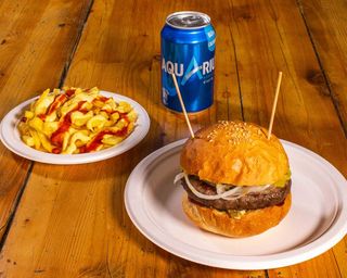 Mex Picante Burger Menú