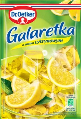 Galaretka cytrynowa Dr.Oetker. 0.77кг