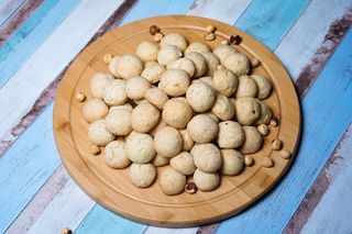 ორცხობილა ბურთულები შაქარით 100გრ