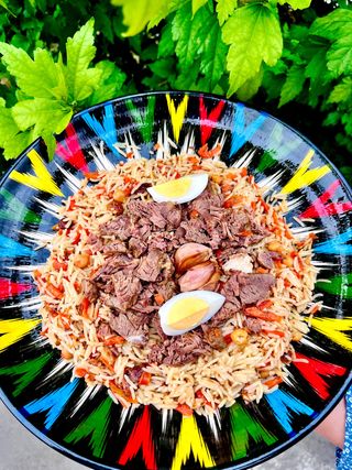 უზბეკური ფლოვი Праздничный Узбекский плов!