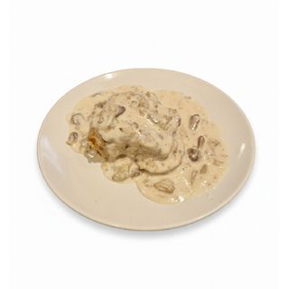 Bacalao A La Crema De Setas