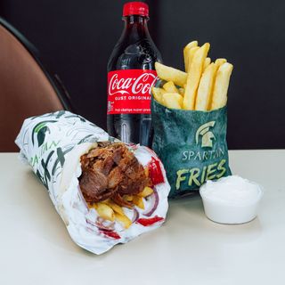 Gyros Griego Mixto Menu