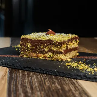 Torta pistacchio e nutella