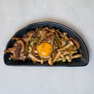 Shitake Shimeji Yaki (vegetariano)