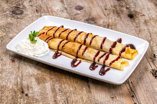 Clătite cu ciocolată