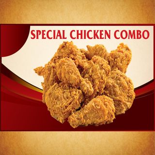 Chicken Combo (1leg,1thigh & 3hot wings)