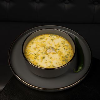 Ciorbă de pui a la grec ( 400 gr )