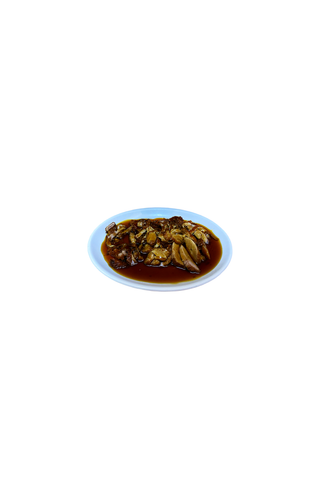 Pato asado con salsa china