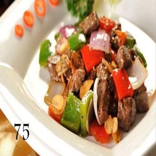 Entrecot a la pimienta negra