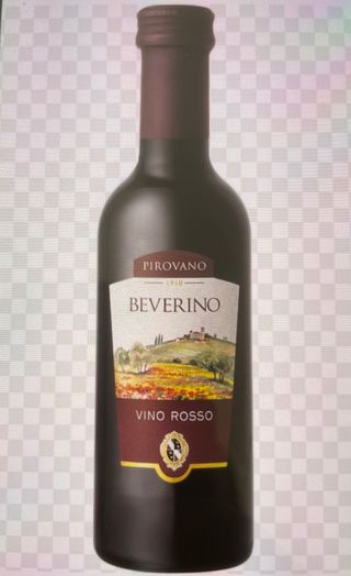 Vino rosso 25cl 