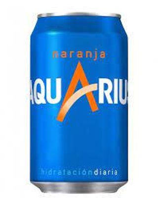 Aquarius Naranja lata 330ml.