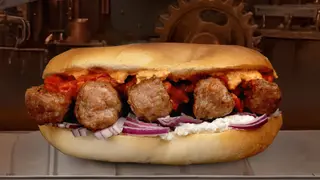 Serbian chicken cevapi
