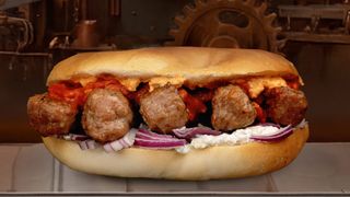 Serbian chicken cevapi
