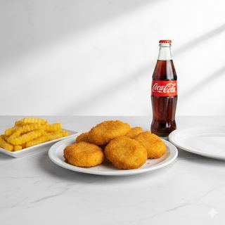 Menú 7 Nuggets De Pollo