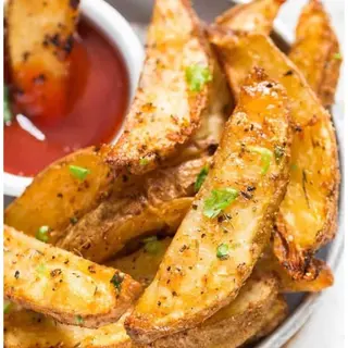 Patatas Gajos Con Piel