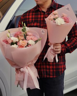 Бокс Евро-Букет Для любимых девочек