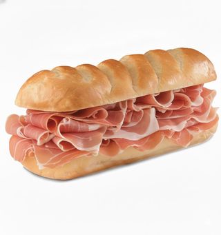 Sandwich con prosciutto crudo