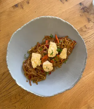 Chicken noodles